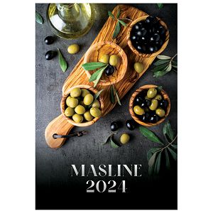 Kalendar "Masline 2024" 13 listova, spirala