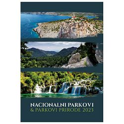Kalendar Nacionalni parkovi i Parkovi Prirode 2023 13 listova, spirala