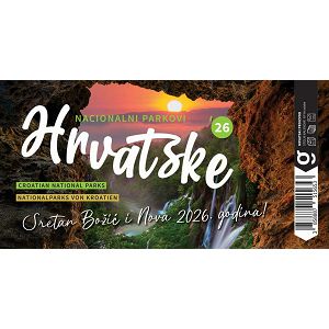 Nacionalni parkovi Hrvatske – stolni kalendar 13 listova
