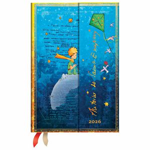 PLANER DNEVNI 2026-10X14CM-MINI MAGNET THE LITTLE PRINCE PAPERBLANKS