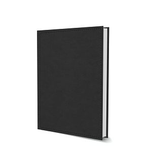 Poslovni rokovnik ROMA A4 Crni – 20x26,5 cm, 192 stranice