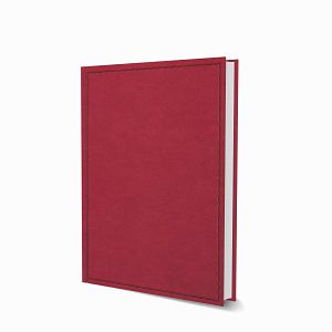 Poslovni rokovnik ROMA A4 Tamno Crveni – 20x26,5 cm, 192 stranice
