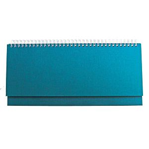 Stolni planer BRISTOL Svijetloplavi za 2026. – spiralni uvez, 30x14,5 cm
