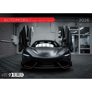 Zidni kalendar Automobili – 13 listova, 33,5×31 cm