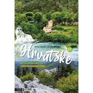 Zidni kalendar Nacionalni parkovi Hrvatske – 13 listova, 33×55 cm