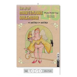 Zidni kalendar Od Martinja do Martinja – 13 listova, 23×40 cm