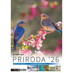 Zidni kalendar Priroda – 13 listova, 30,5×50 cm
