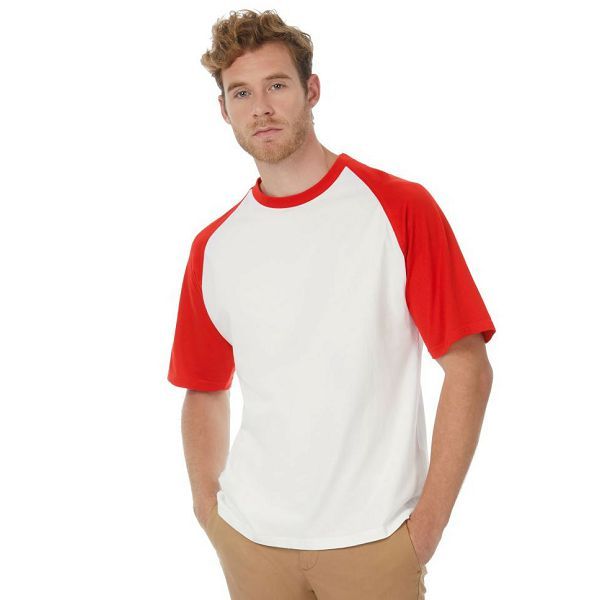 T-shirt muška majica B&C  Base-Ball