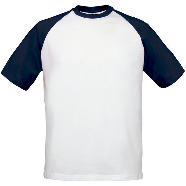T-shirt muška majica B&C  Base-Ball