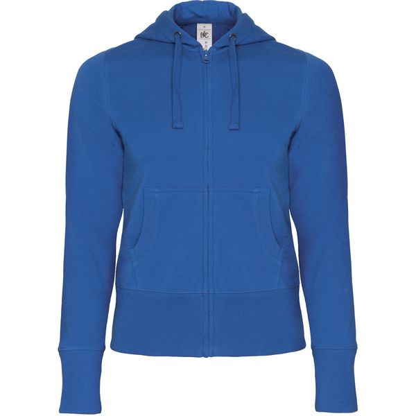 Ženska Hooded jakna B&C  Hooded Full Zip