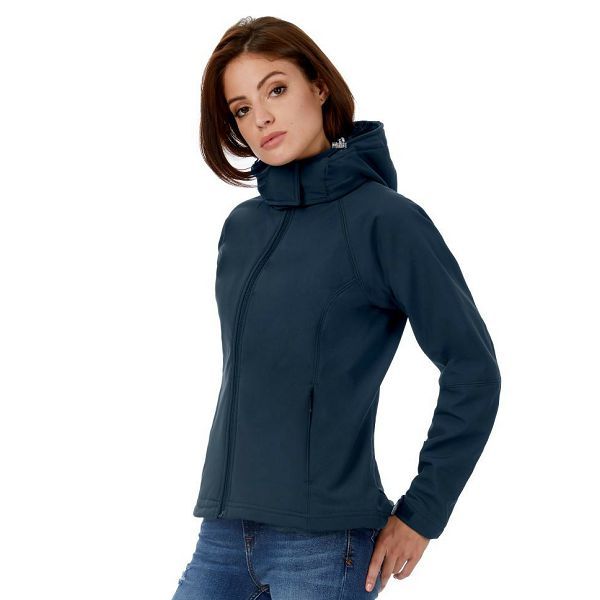 Jakna sa kapuljačom B&C  Hooded Softshell