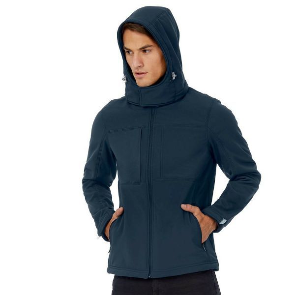 Jakna sa kapuljačom B&C  Hooded Softshell