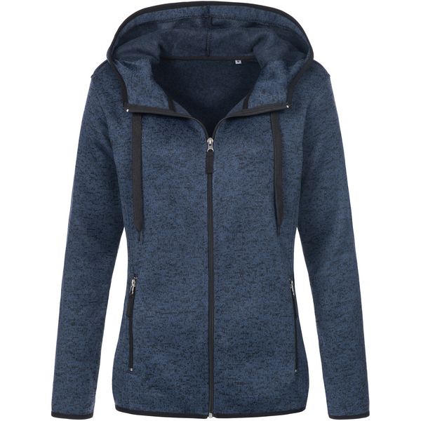 Jakna sa kapuljačom Stedman  Knit Fleece Jacket Women