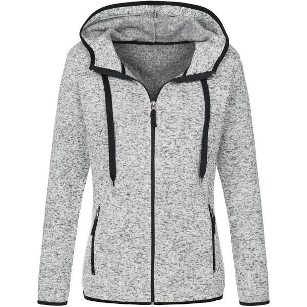 Jakna sa kapuljačom Stedman  Knit Fleece Jacket Women