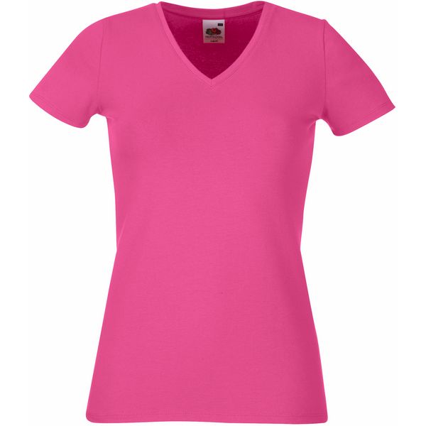 Majica sa V izrezom F.O.L.  Lady-Fit V-Neck T