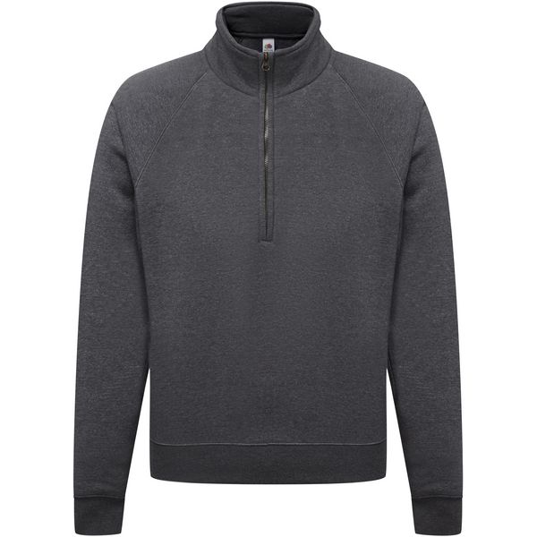 Majica dugi rukav  F.O.L.  Premium Zip Neck Sweat