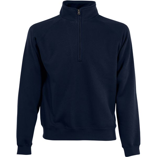 Majica dugi rukav  F.O.L.  Classic Zip-Neck Sweat