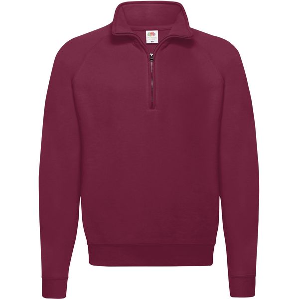 Majica dugi rukav  F.O.L.  Classic Zip-Neck Sweat