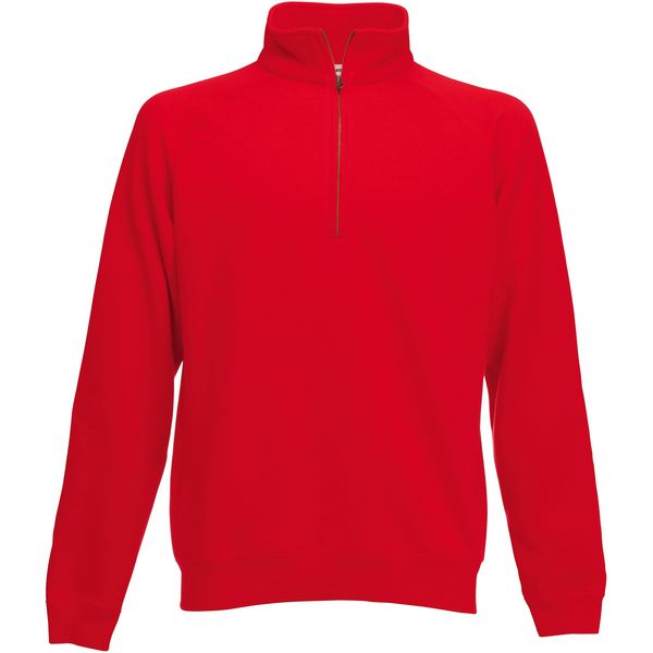 Majica dugi rukav  F.O.L.  Classic Zip-Neck Sweat