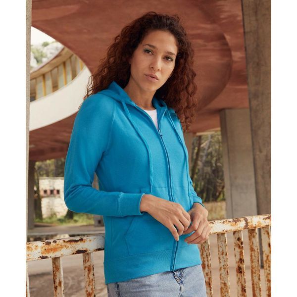 Ženska Hooded jakna F.O.L.  Lady-Fit LW Hooded Sweat Jacket