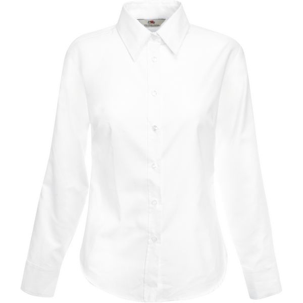 Košulja dugi rukav  F.O.L.  Lady-Fit Oxford Shirt LSL