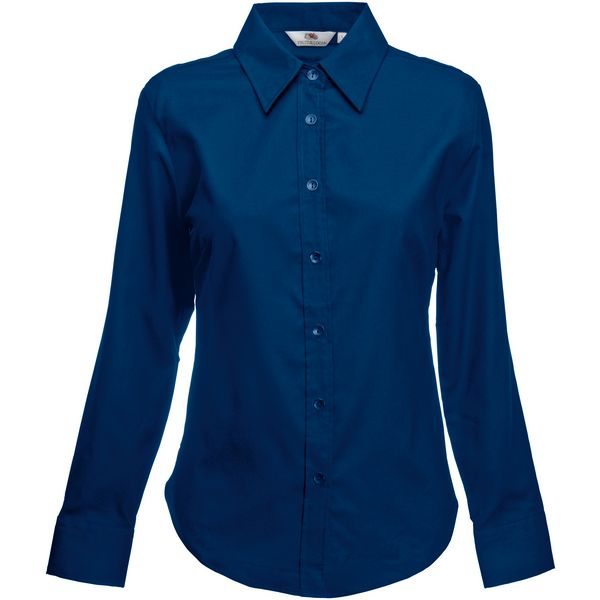 Košulja dugi rukav  F.O.L.  Lady-Fit Oxford Shirt LSL