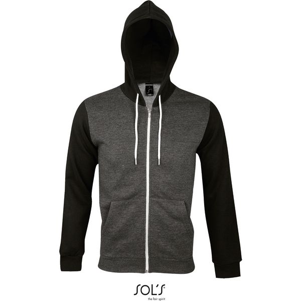 Muška Hooded jakna SOL'S  Silver