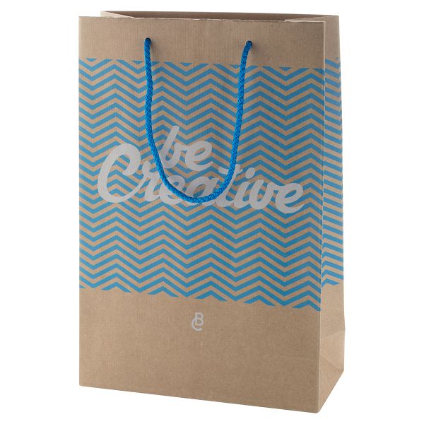 Papirnata torba za kupovinu, srednja CreaShop M, višebojna