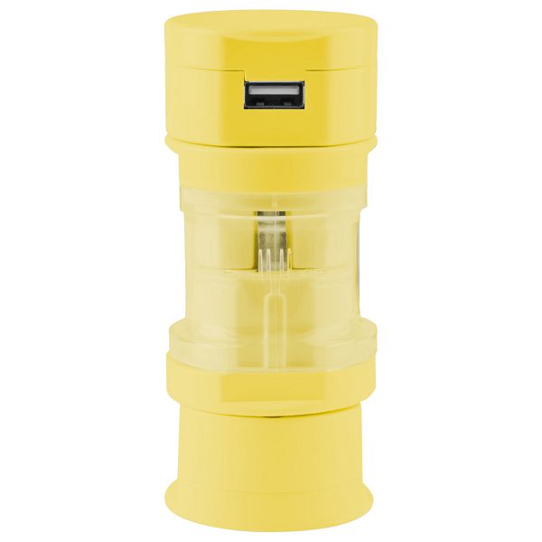Putni adapter Tribox, žuta boja