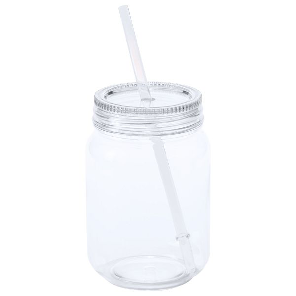 Čaša u obliku staklenke Sirex, transparentan 1T