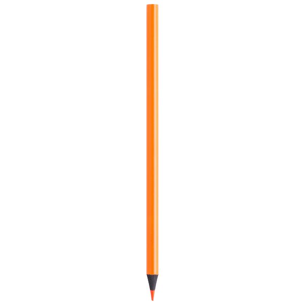 Drvena olovka u boji Zoldak, narančasta