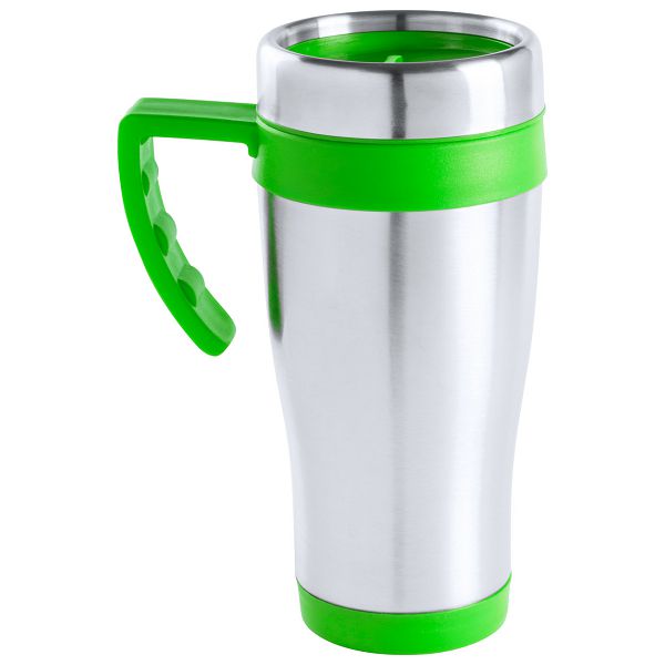 Thermo mug Carson, limeta zelena