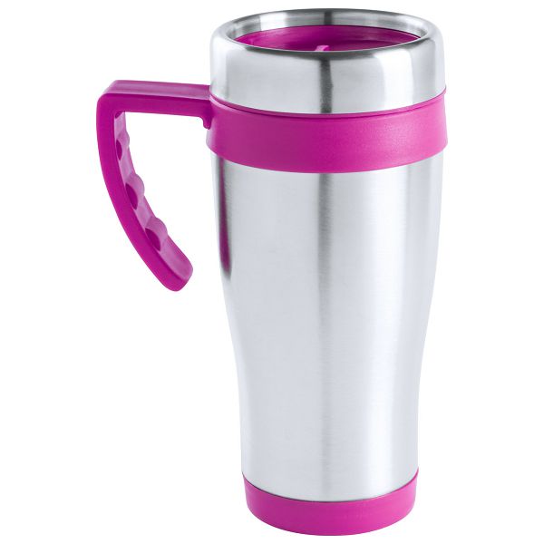 Thermo mug Carson, ružičasta