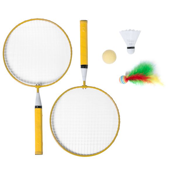 Badminton set Dylam, žuta boja