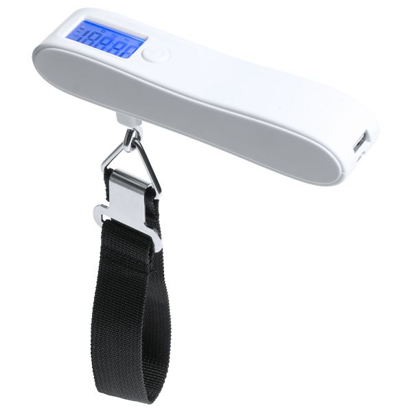 Luggage scale with power bank Hargol, bijela