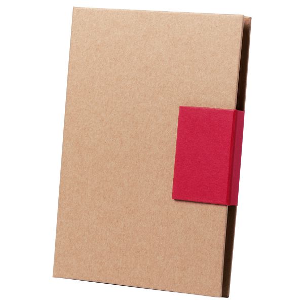 Adhesive notepad Ganok, crvena