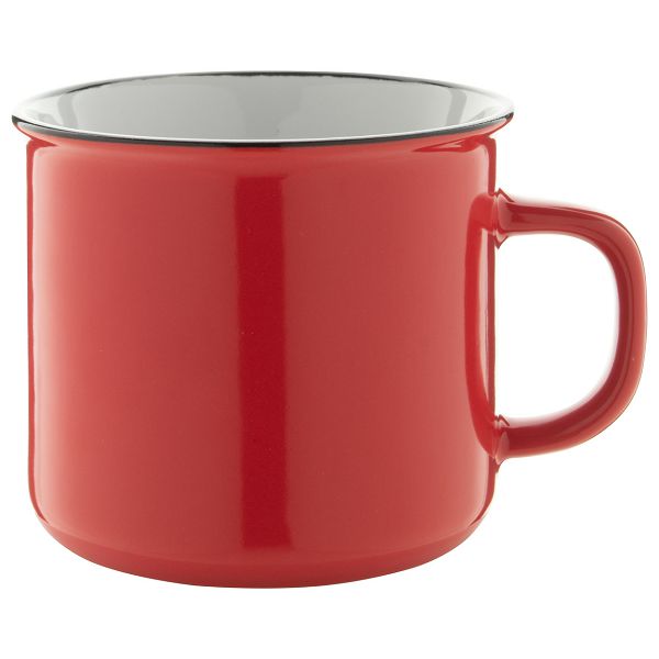 Vintage mug Woodstock, crvena