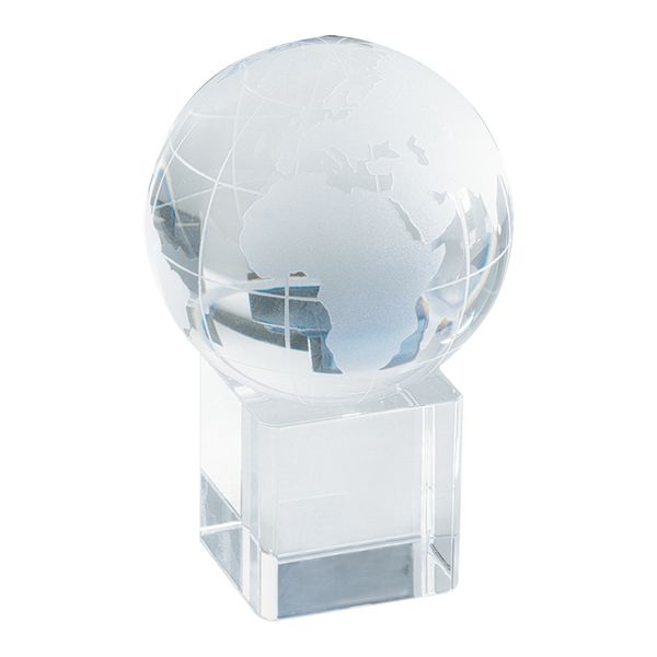 Kristalni globus Satelite, transparentan