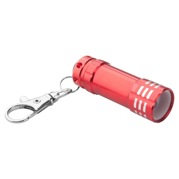 Mini džepna svjetiljka Pico, crvena