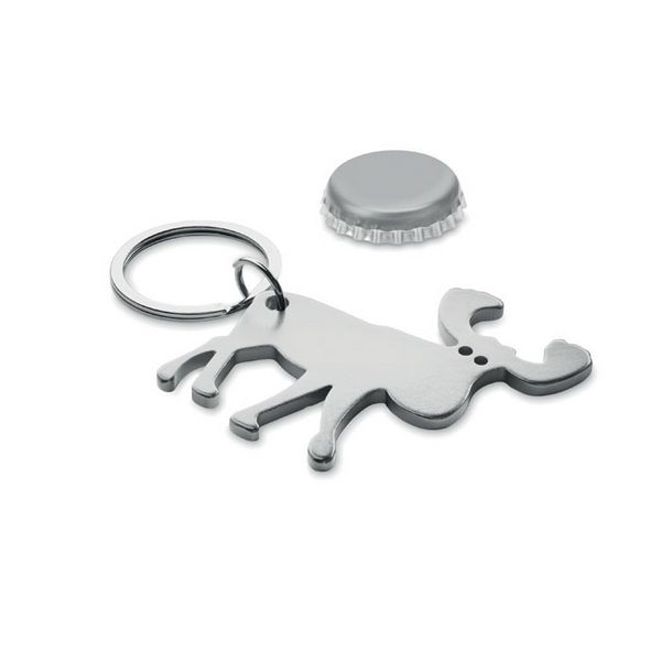 Privjesak za ključeve od recikliranog aluminija - bottle popper