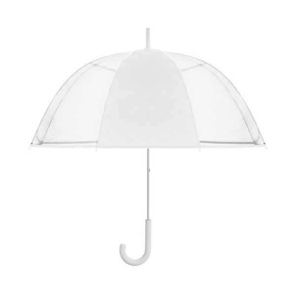 ⌀102cm/23″ prozirni kišobran s kukastom drškom. - gota