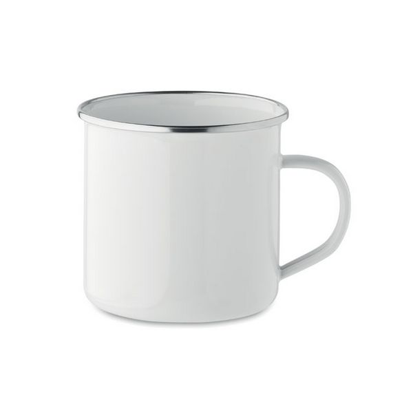 Emajlirana šalica za sublimaciju 500ml - plateado l
