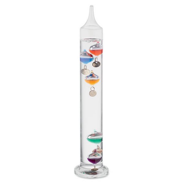 Stakleni termometar galileo 28 cm - gali