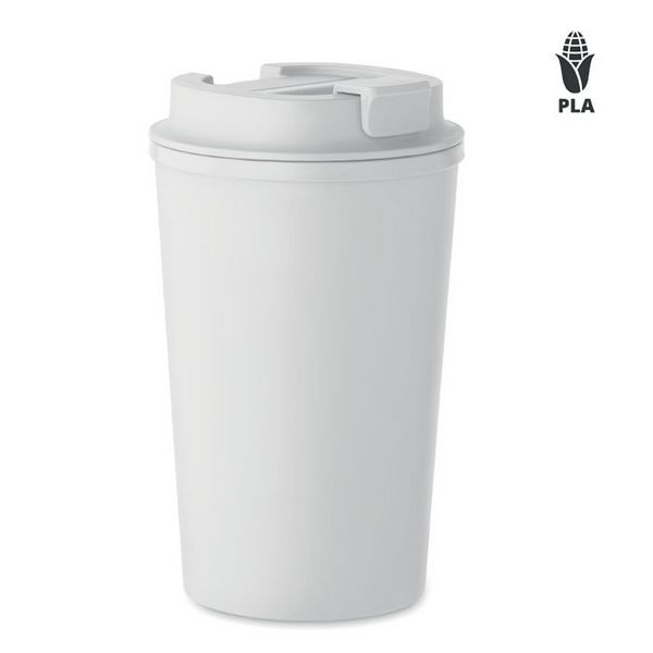 Pla čaša s dvostrukom stijenkom 350ml - beibaku