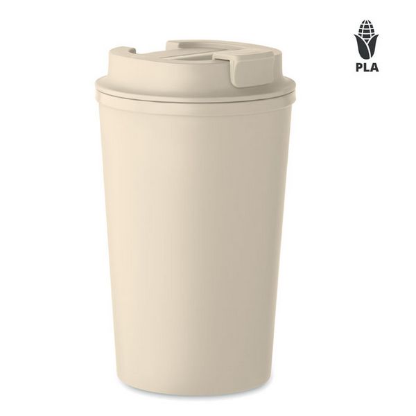 Pla čaša s dvostrukom stijenkom 350ml - beibaku