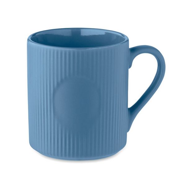 Rebrasta keramička podloga za šalice 340 ml - ribmug