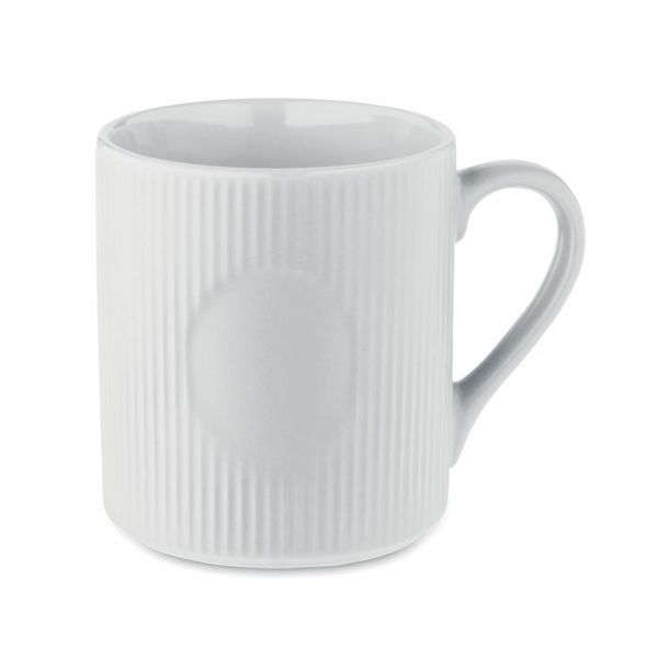 Rebrasta keramička podloga za šalice 340 ml - ribmug