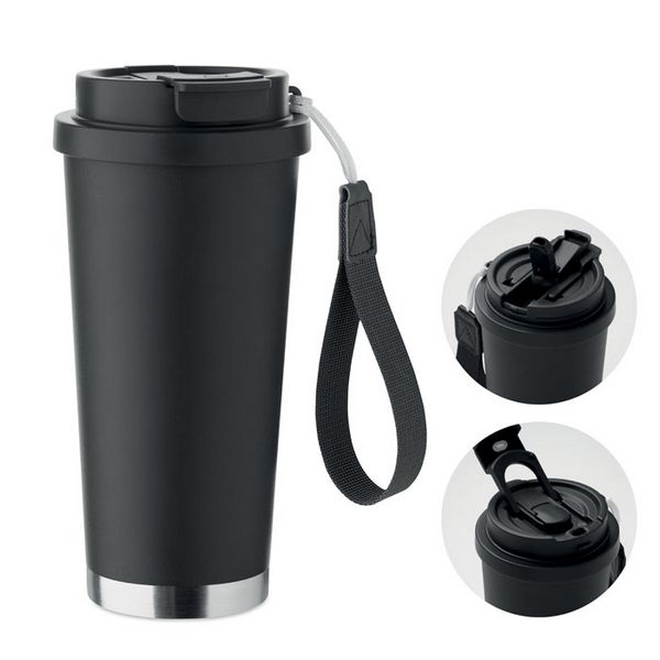 Dvoslojna čaša 500ml - topaz large