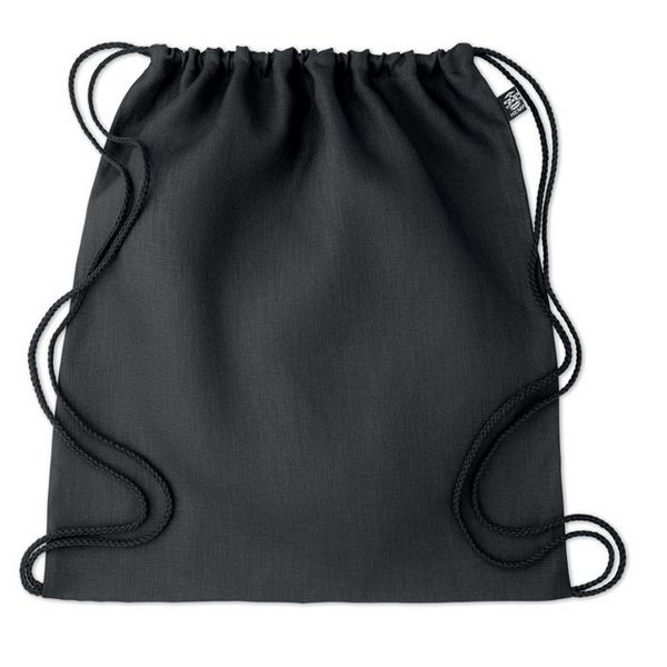 Vrećica od konoplje sa zateznim vezicama 200 gr/m² - naima bag