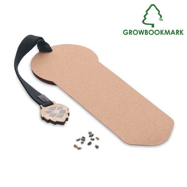 Knjižna oznaka za bor - growbookmark™